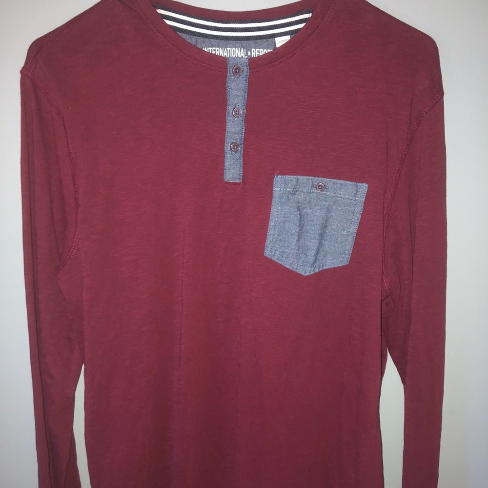 26 International Long Sleeve Henley Shirt